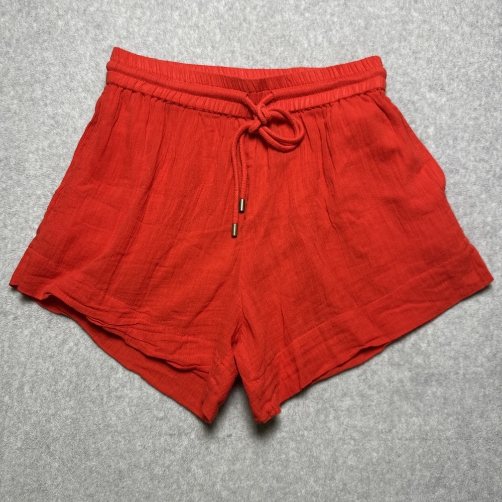 The Great. the Delta Shorts Red/orange  Pull On Size Small/1